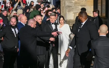 Holly Ramsay Weds Olympian Adam Peaty in England Ceremony