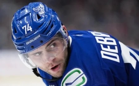 Canucks Scratch Jake DeBrusk for Kraken Matchup