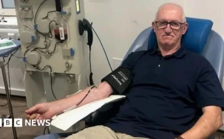 Birmingham’s NHS ‘Super Donor’ Honors Role in Saving Lives