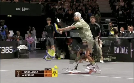 Sabalenka, Kyrgios Fall in Battle of the Sexes Match