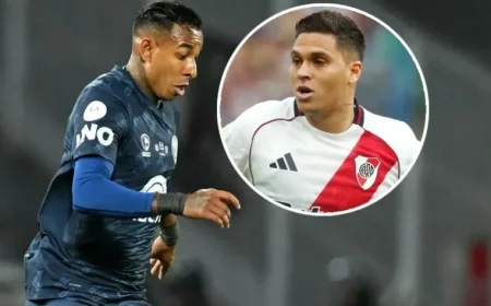 Sebastián Villa’s Intriguing Exchange with Juanfer Amid River Transfer Rumors