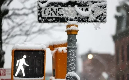 Storm to Blanket NY, NJ with Up to 11 Inches of Snow