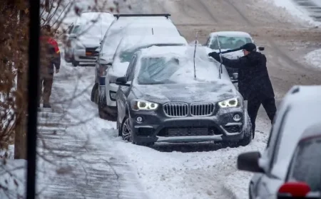 Snow, Rain, 60 km/h Gusts, and Ice Expected in Monday’s Weather Forecast