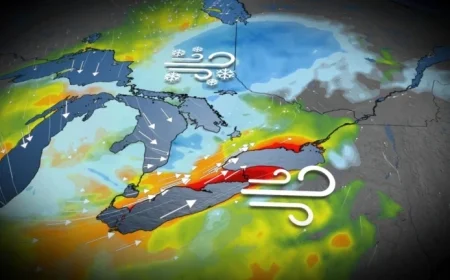 Ontario Faces Power Outages Amid Damaging Winds and Snow Squalls