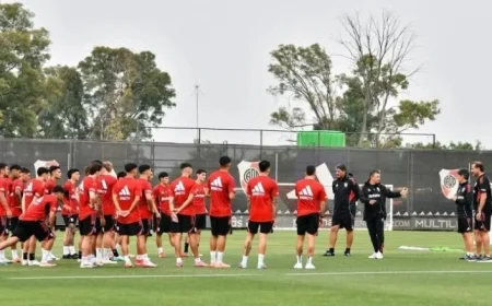 Gallardo’s River Plate Prepares Intensively for 2026 Season