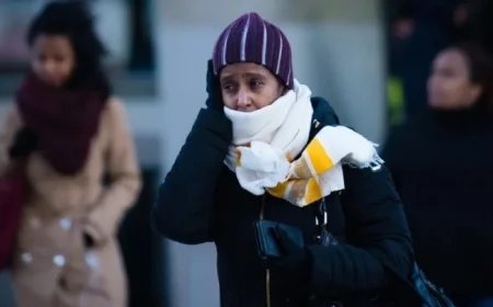 Colder Winds Sweep into Maryland on Monday