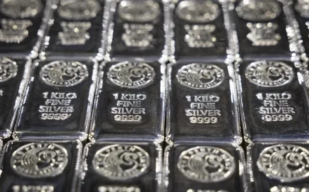 Silver Retreats from Record High After Surpassing $80