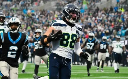 AJ Barner Shines in Seahawks’ 27-10 Victory Over Panthers