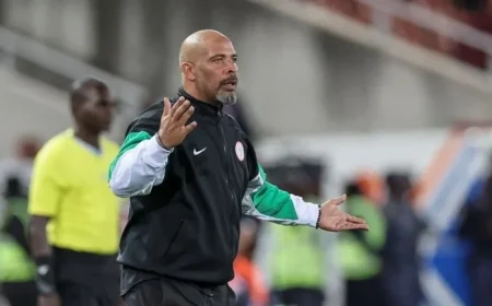 Nigeria Coach Chelle Responds to Critics Following Tunisia Victory