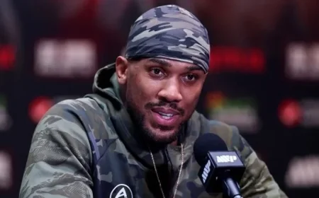 British Boxer Anthony Joshua Injured in Fatal Nigeria Car Crash