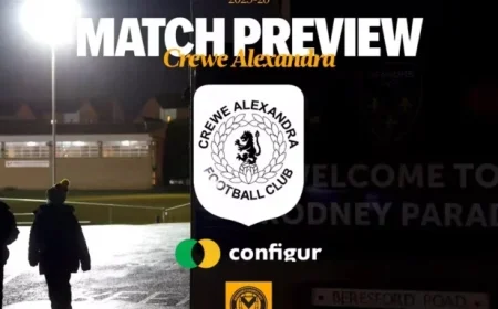 Crewe Match Preview: County Chief Fuchs Pledges Man-for-Man Strategy