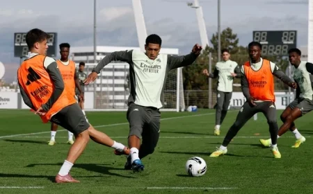 Real Madrid Resumes Training Today