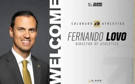 Fernando Lovo Appointed as University of Colorado Boulder’s Athletic Director