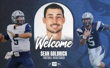 Sean Goldrich ’15 Appointed Head Football Coach at UNH