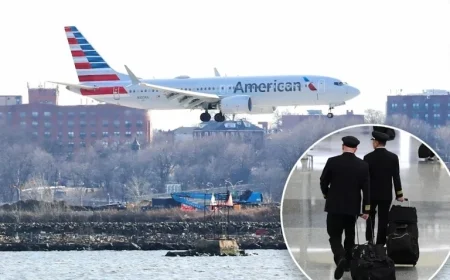 American Airlines Pilot Reveals Salary, Stunning the Internet