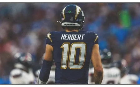 Chargers’ QB Justin Herbert to Miss Week 18 Game Against Broncos