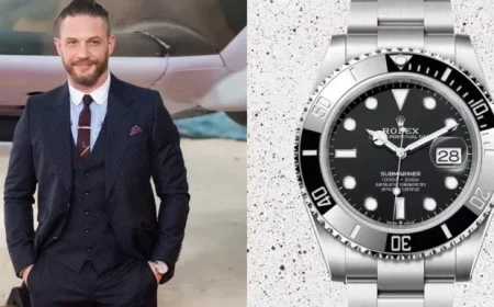 Tom Hardy’s Top 5 Watches: Diamond Omega from Reggie Kray’s Estate