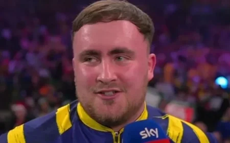 Crowd Boos Luke Littler for Taunting Fans Over Prize Money