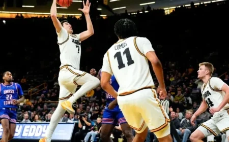 Iowa vs UMass Lowell: Live Score, Updates, Highlights, TV Information