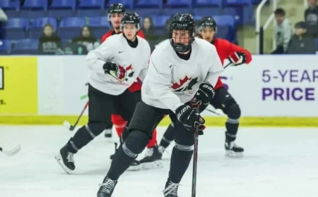 Keaton Verhoeff Debuts with Team Canada at World Juniors