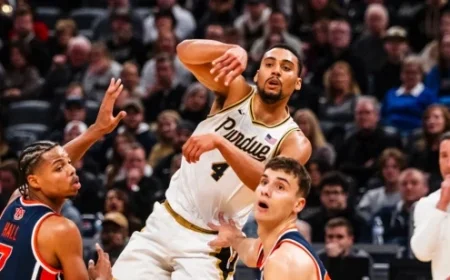 Purdue Concludes Non-Conference Play Monday Against Kent State