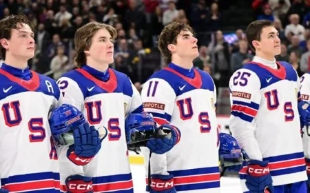U.S. Faces Slovakia Tonight at 5 p.m. CT in World Juniors