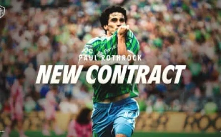 Sounders FC Secures Midfielder Paul Rothrock with New Contract
