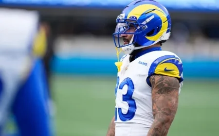 Kyren Williams Faces Challenging First Half in Tonight’s Rams Game