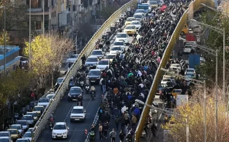 Tehran Streets Clash: Iranian Protesters Face Tear Gas Amid Nationwide Unrest