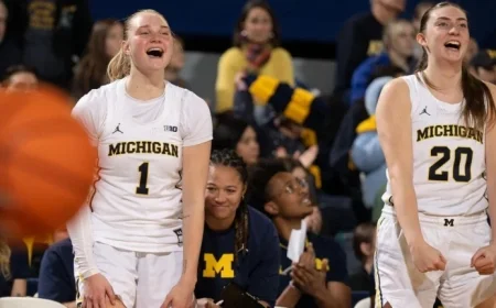 Michigan Travels to Oregon for Big Ten Resumption