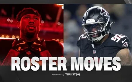 Falcons Promote Chris Blair, Khalid Kareem for Rams Matchup