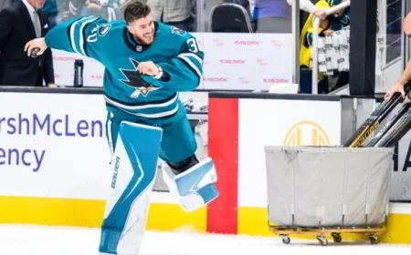 Askarov Sets Sharks Goalie Record; Updates on Liljegren, Desharnais, Chernyshov’s NHL Debut