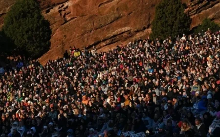Red Rocks Amphitheatre Tops U.S. Attendance, Ranks Second Nationwide for 2025