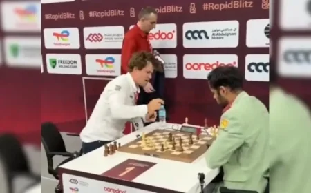 Magnus Carlsen Upset by Arjun Erigaisi in World Championship Shock Loss