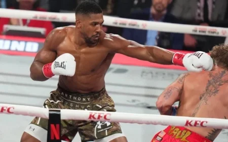 Anthony Joshua Injured in Fatal Car Crash in Nigeria