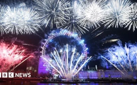 London’s Primrose Hill Closed for New Year’s Eve Celebration