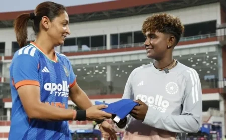 Sri Lanka Opts to Bowl; Kamalini Debuts While India Rests Mandhana