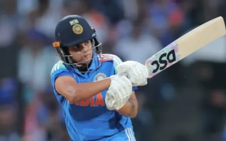 Shafali Verma’s Blazing Fifty Leads India to T20 Victory Over Sri Lanka