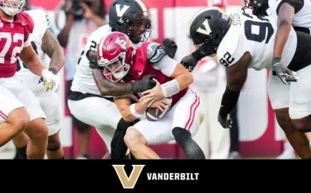 Vanderbilt Football Prepares for Game Week Action