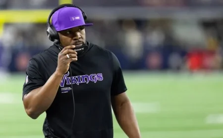 Vikings’ 2025 Talks with Brian Flores in Promising Stage