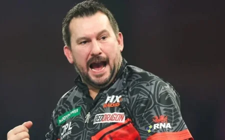 Jonny Clayton’s Stellar Performance Impacts Premier League Darts Race