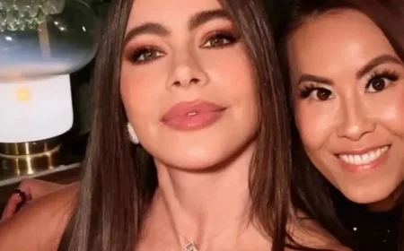 Sofia Vergara Stuns in Nude Corset During London Night Out