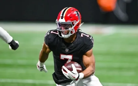 Bijan Robinson Breaks NFL Record for Yards Before Turning 24