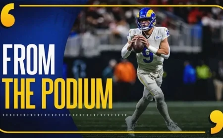 Rams’ McVay, Stafford Analyze Falcons Loss on Monday Night Football