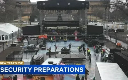Philadelphia Boosts Security for New Year’s Eve Concert and Fireworks