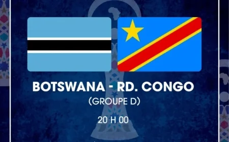 CAN 2025: DR Congo Seeks Top Spot in Group D Against Botswana