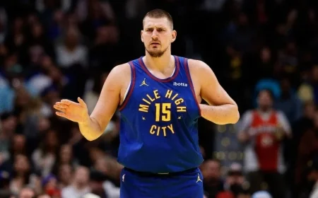 Nikola Jokic Suffers Knee Injury, Social Media Awaits Updates