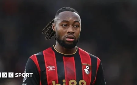 Manchester City Nears Agreement with Bournemouth’s Antoine Semenyo