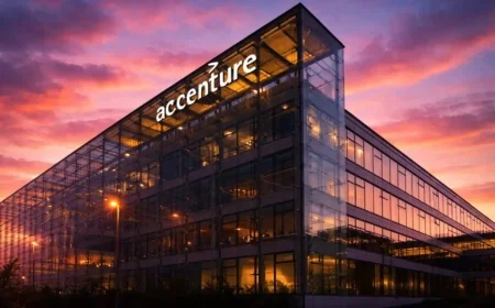 Accenture Stock Falls Amid Argus Target Cut; Fed Minutes Caution Wall Street