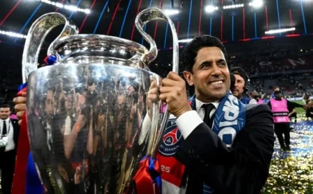 Al-Khelaïfi Praises PSG’s Historic 2025: “An Exceptional Year”